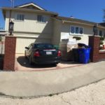 Brick work columns and walls