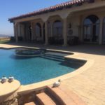 Pavers pool decking