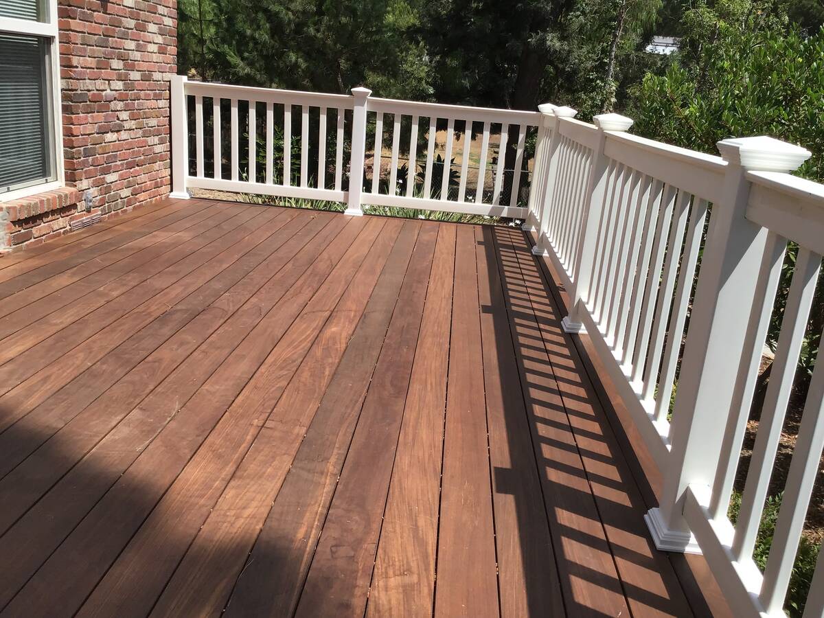 Exterior Designs Landscape | IPE wood decking  Encinitas , Ca